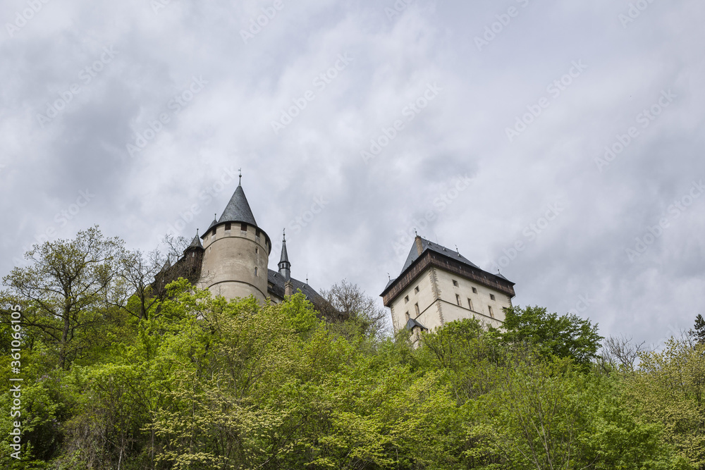 Karlštejn Castle czech panorama