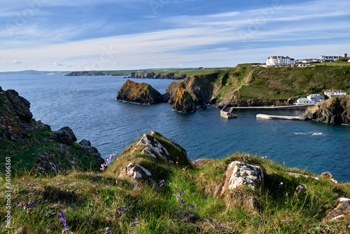 Fotografia Mullion Cove from the South West Coast Path