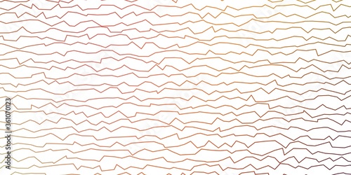 Dark Multicolor vector template with wry lines. Bright illustration with gradient circular arcs. Pattern for websites, landing pages.