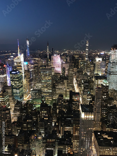 Manhattan bei Nacht 