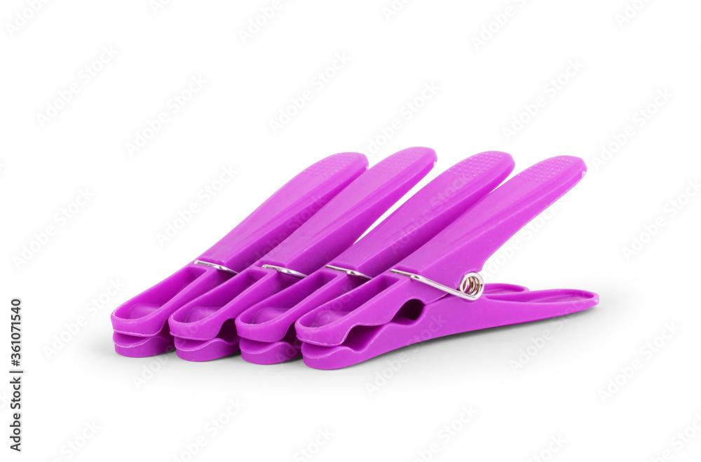 decorative clothespins isolated on white decorative clothespins isolated on white
