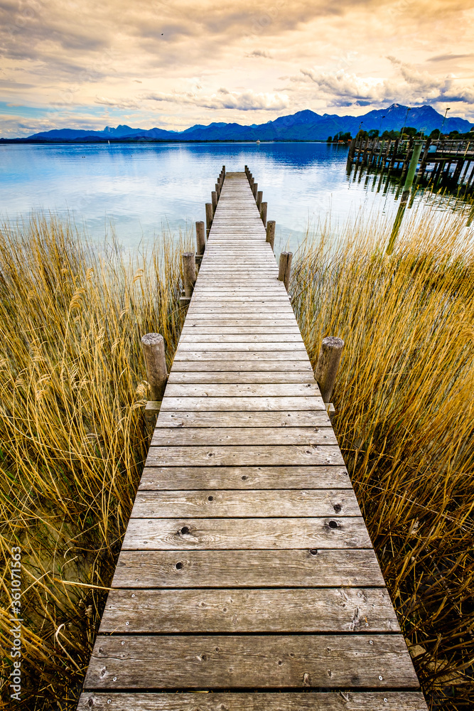 Fototapeta premium lake chiemsee - bavaria