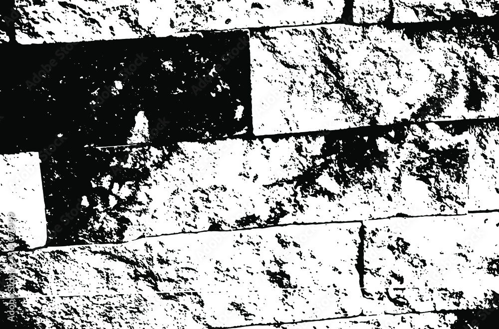Bricks texture. Stone background.Grunge texture. Grunge black and white vector overlay. Grungy grainy surface. Bricks texture. Stone background.Grunge texture. Grunge black and white vector overlay. Grungy grainy surface.