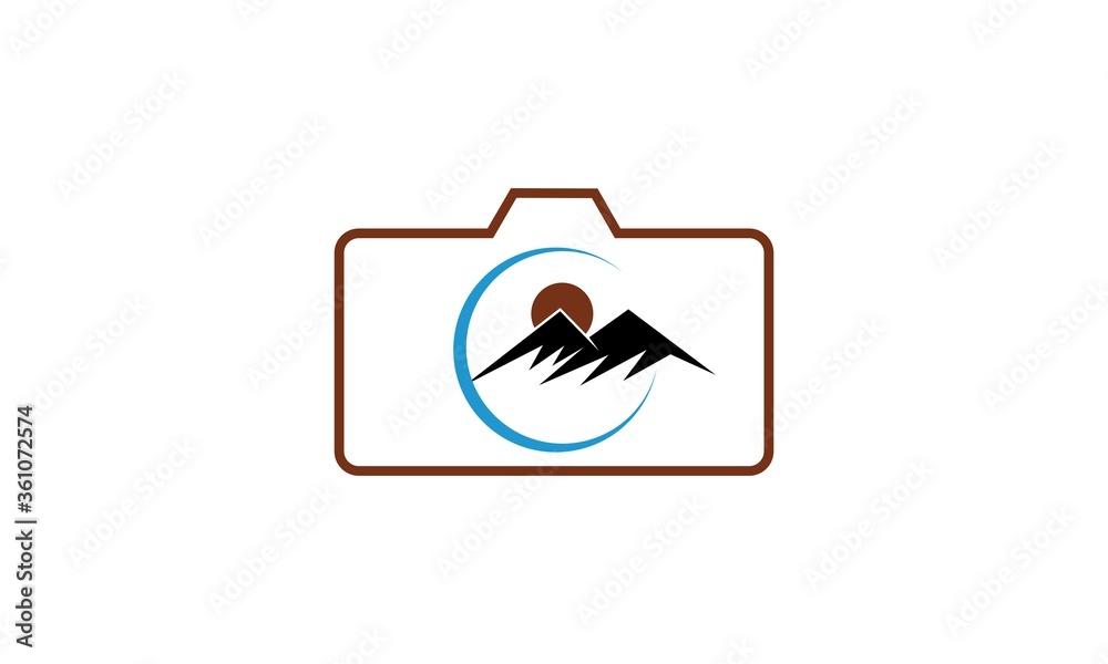 Obraz premium camera mountain