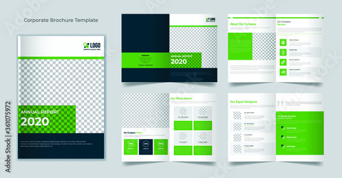 Corporate, business multipurpose  brochure template