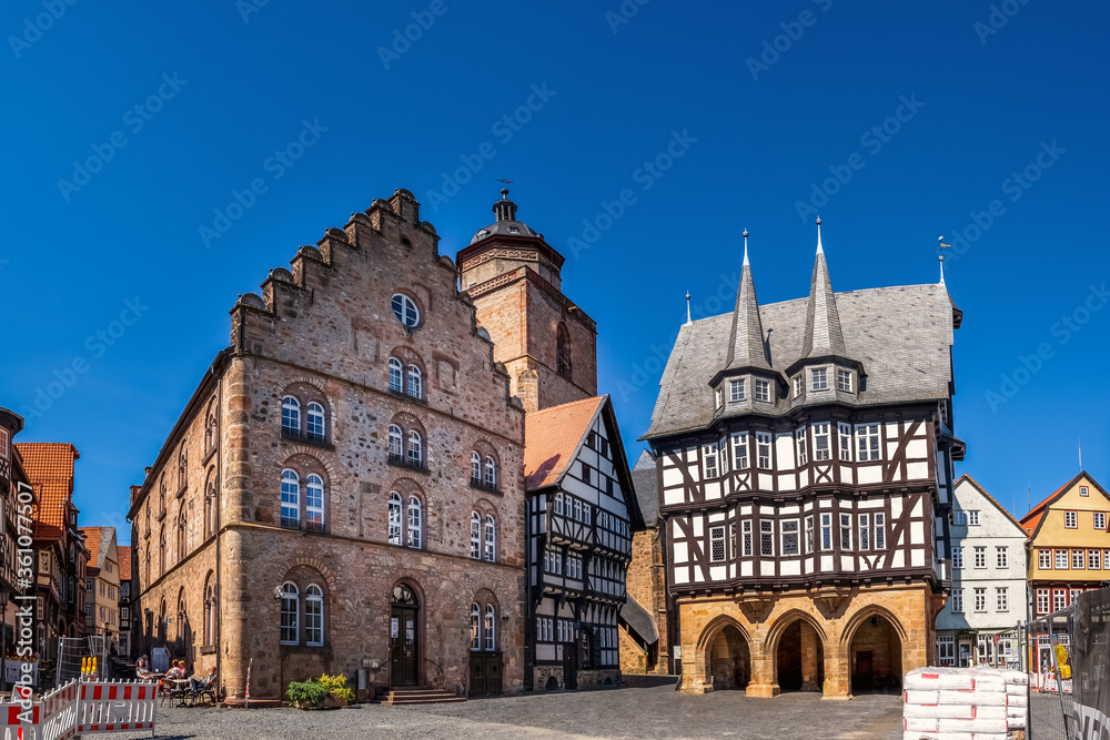 Rathaus, Alsfeld, Hessen, Deutschland 