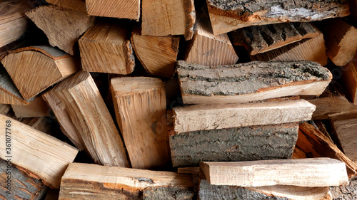Logs of seasoned ash and beech wood, air-dried for 18-24 months, and regarded among the best-burning wood for UK log burning fires.