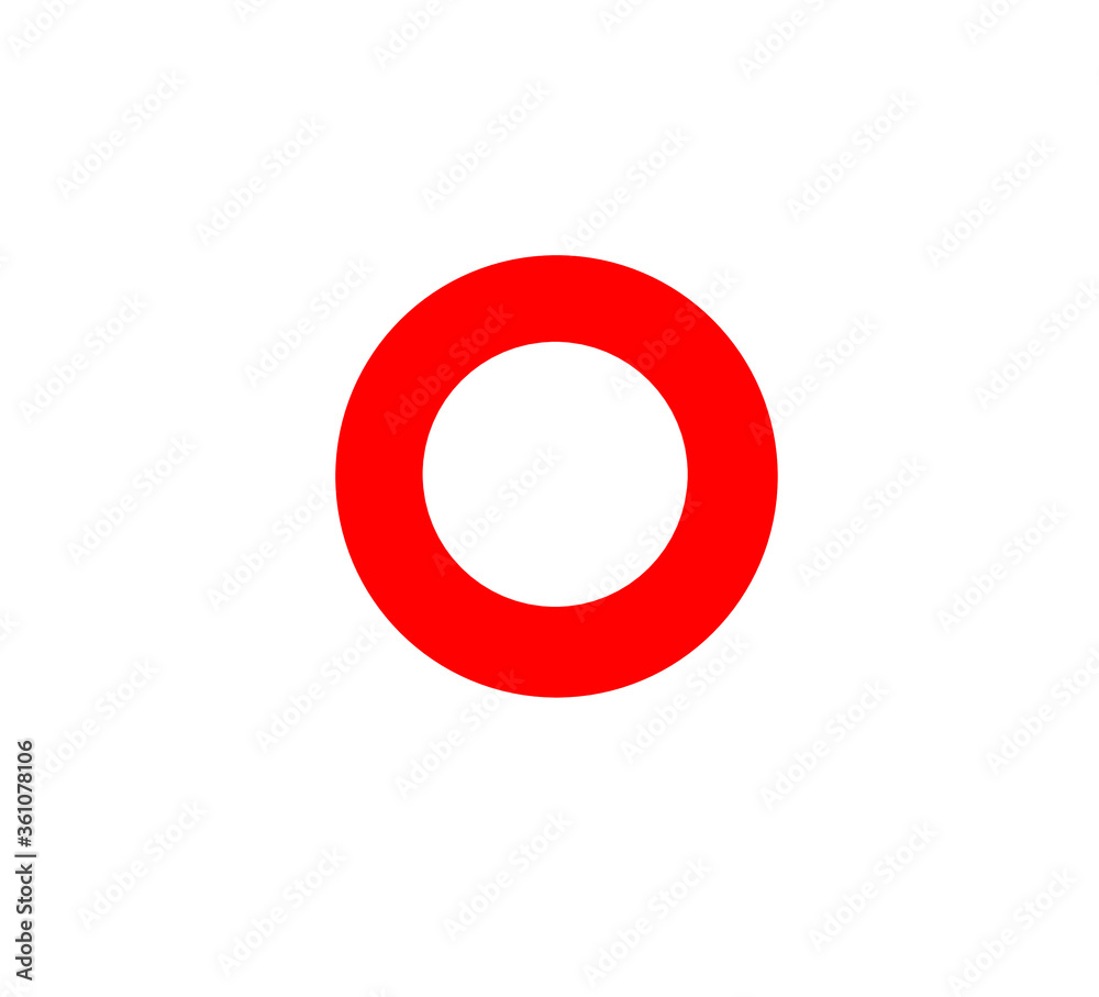 red recording icon isolated on white background red recording icon isolated on white background