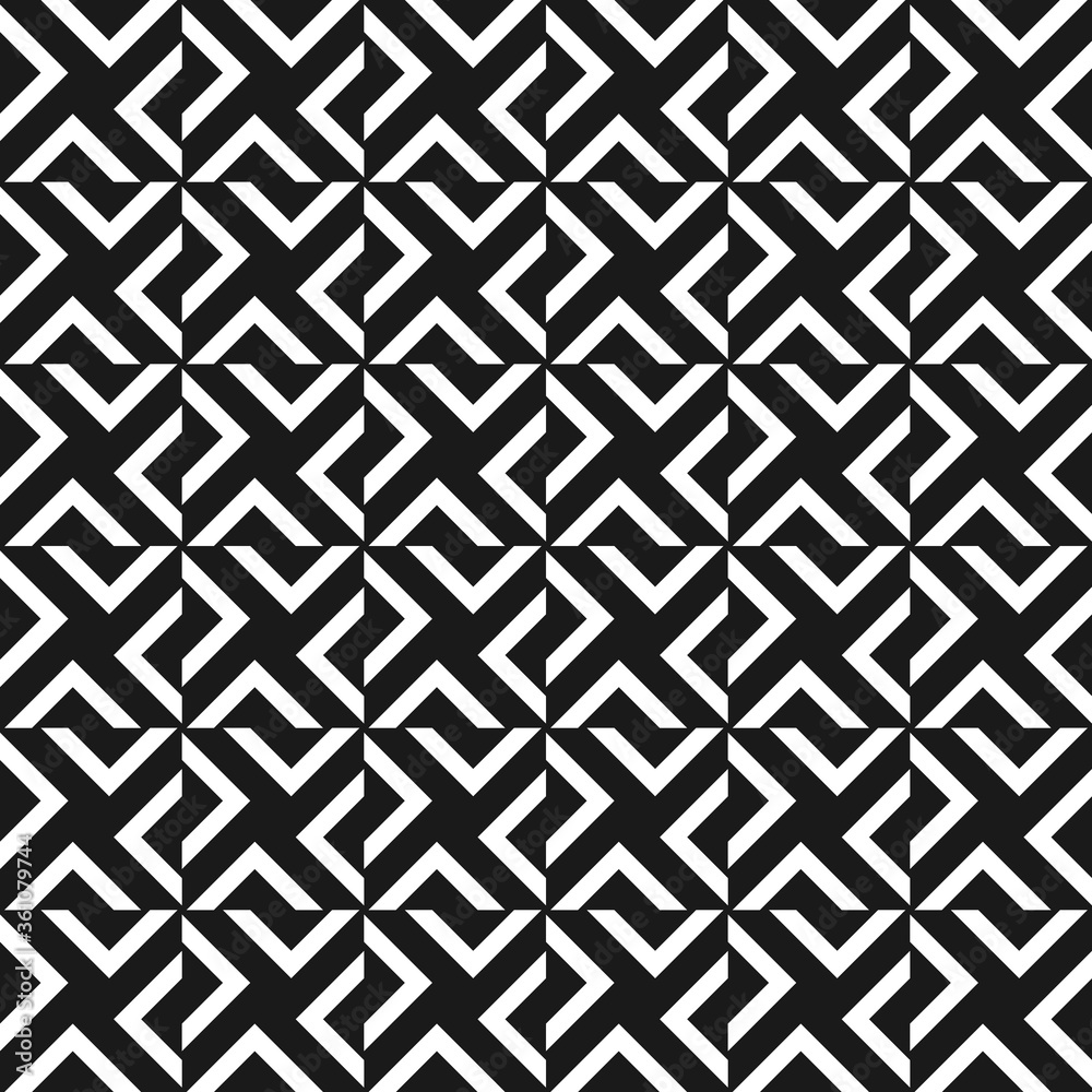 Seamless abstract geometric pattern with elements of cross Seamless abstract geometric pattern with elements of cross