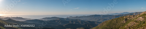 Panoramic view of Ile Rousse and coast of Corsica © Jon Ingall