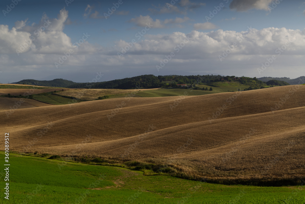 View of the Tuscan countryside