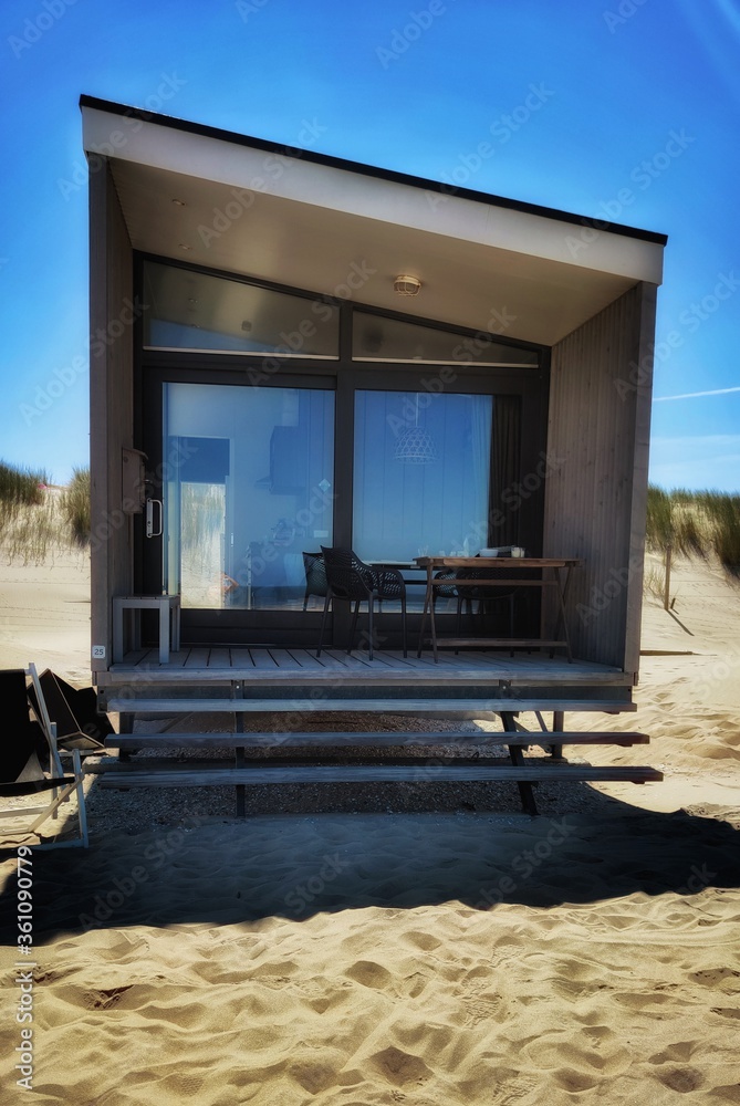 Obraz premium huis on the beach