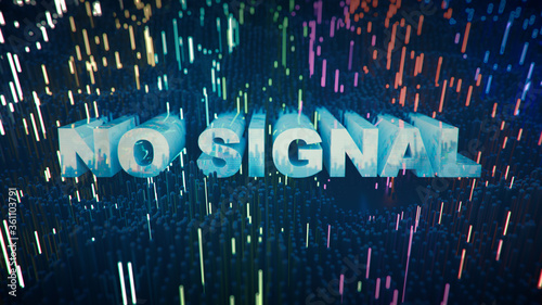 Colorful TV test bars with ...