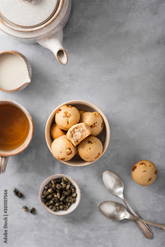 gâteau petit déjeuner et thé gâteau petit déjeuner et thé
