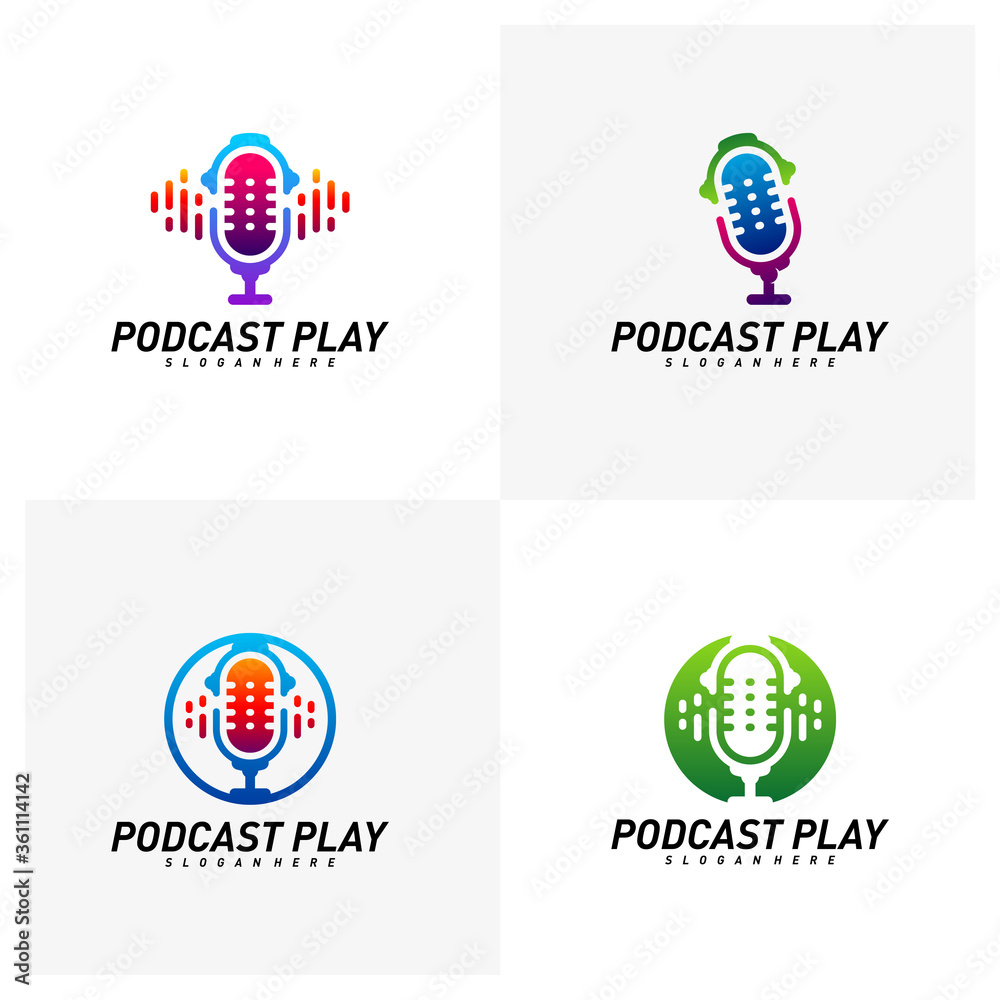google play podcast logo
