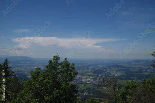 Schöner Ausblick vom Gaisberg bei Salzburg © Guido Miller