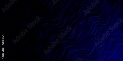 Dark Purple vector background with bent lines. Colorful illustration in abstract style with bent lines. Pattern for business booklets  leaflets