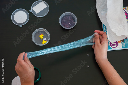 Stretchy slime photo