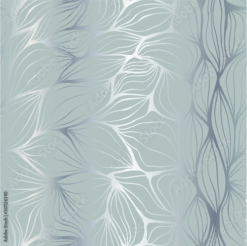 Seamless doodle abstract ripples pattern