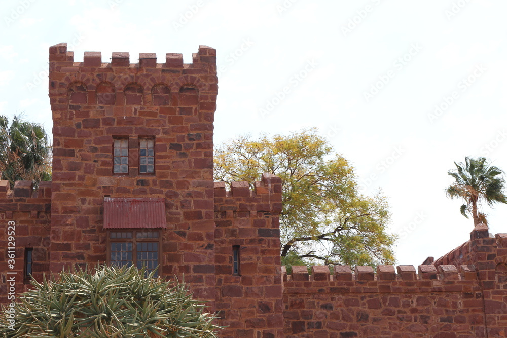 Castle in the desert Castle in the desert