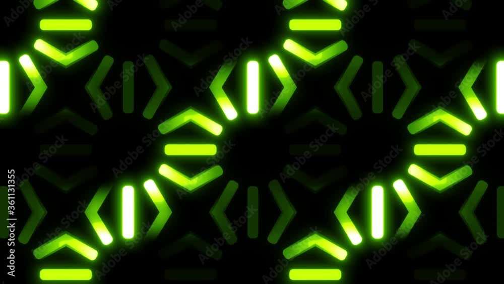 Abstract Preloader Mosaic background With Dots Circle/ 4k animation of ...