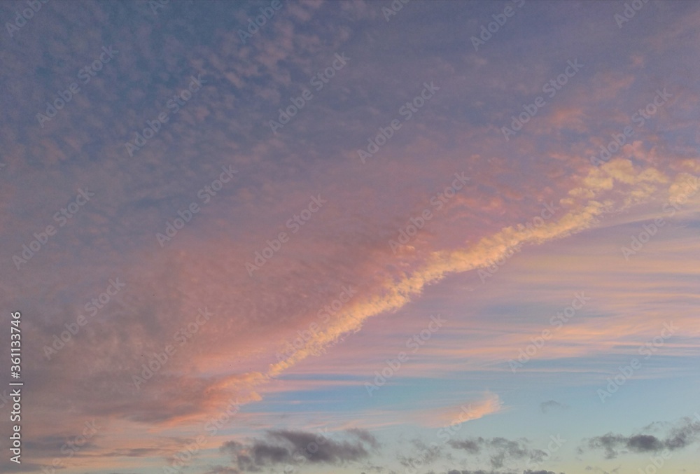 Summer sky - Sunset - Cloudscape