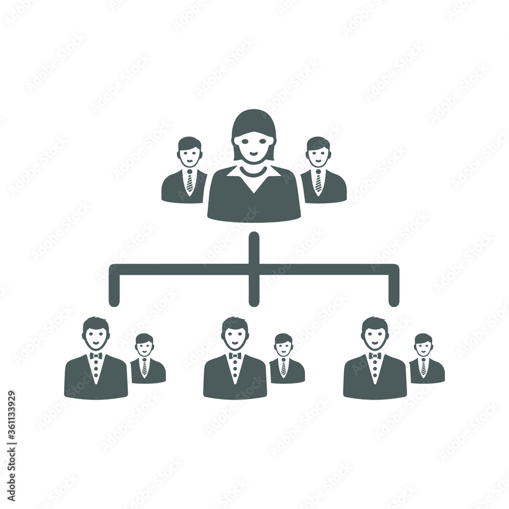 Office working group icon gray Office working group icon gray