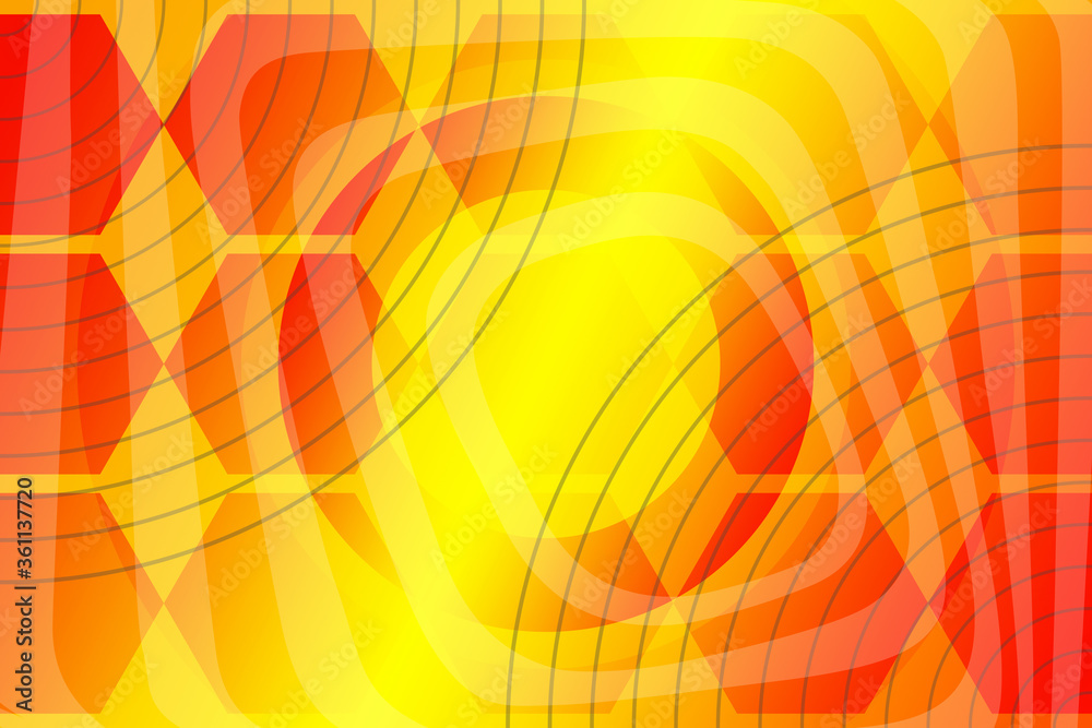 Obraz premium abstract, orange, yellow, light, red, design, color, backgrounds, illustration, art, graphic, wallpaper, texture, colorful, blur, bright, fire, colour, sun, pattern, backdrop, lines, artistic, creativ