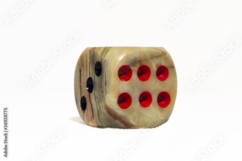 Single Onyx Stone Large Dice