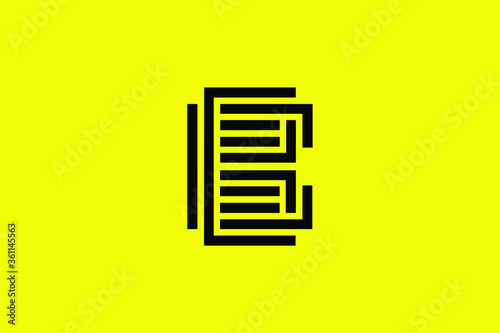 Professional Innovative Initial BC logo and CB logo. Letter CB BC Minimal elegant Monogram. Premium Business Artistic Alphabet symbol and sign 