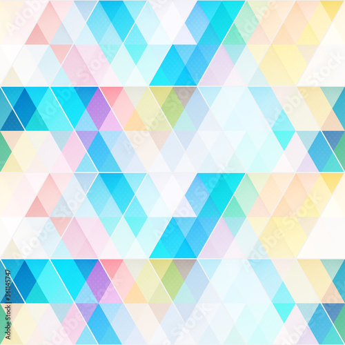 Abstract triangle seamless pattern.