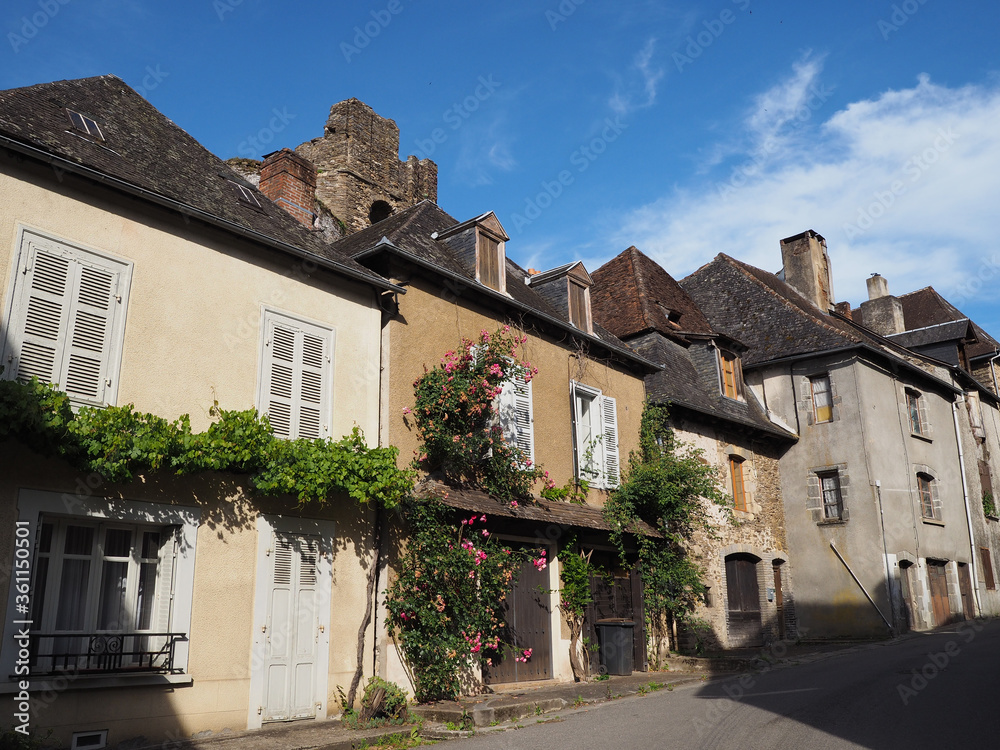 village typique de Corrèze - France