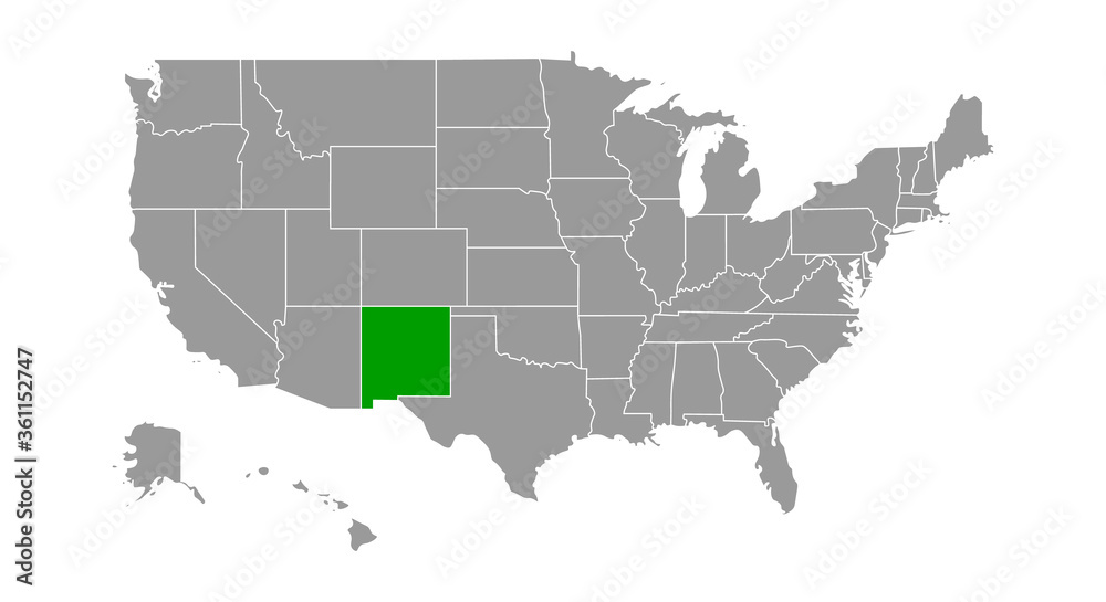 State of New Mexico, USA