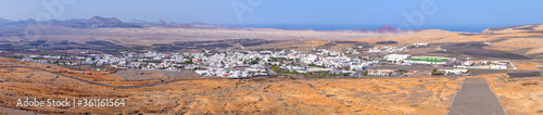 Cityscape of Teguise, Lanzarote, Spain