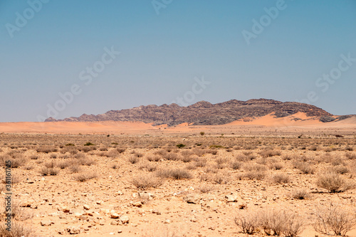 rocky desert in Namibia