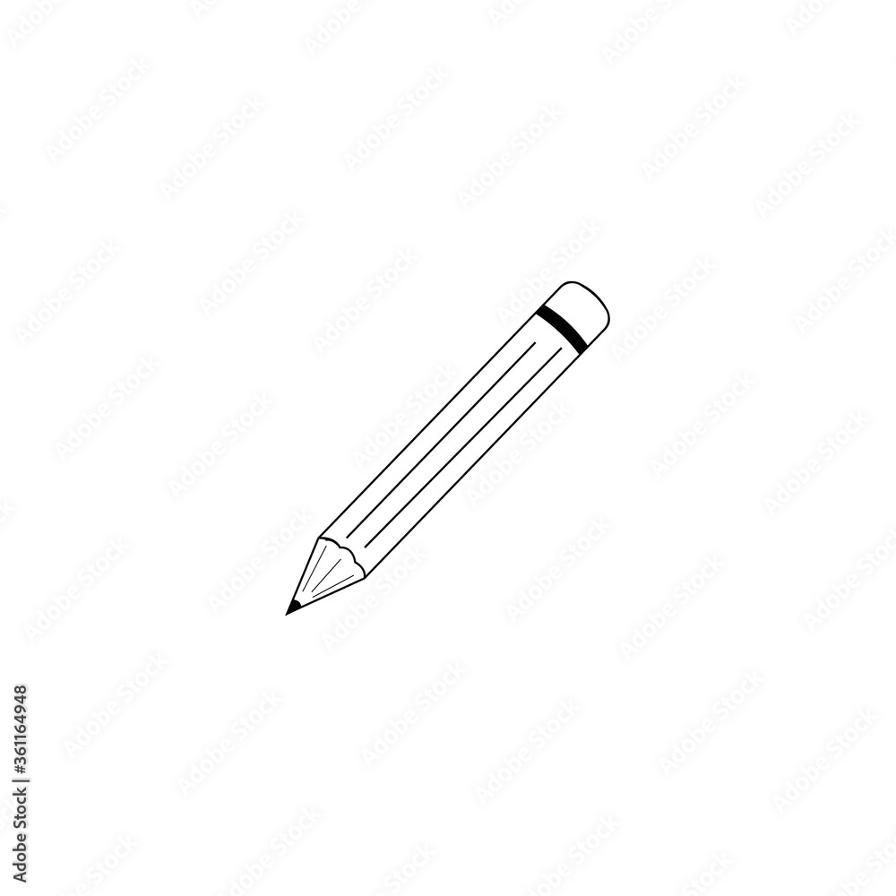 pencil logo icon vector pencil logo icon vector