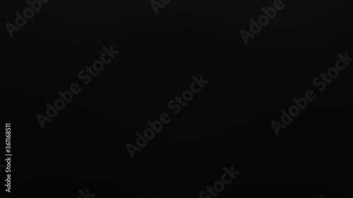 3d render background of dark black abstract pattern of liquid concentric ripples. 4k seamless loop animation. Business presentation background.