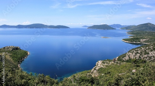 lovely landscape, peninsula Peljesac, Croatia