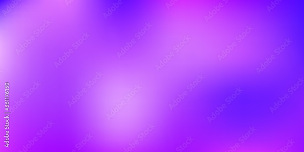 Light Purple vector blur background.