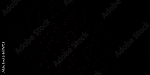 Dark Red vector background with colorful stars. Modern geometric abstract illustration with stars. Pattern for websites  landing pages.