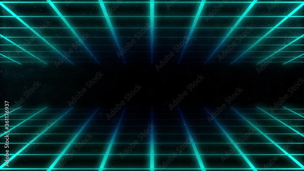 Blue grid animation can be used as background Blue grid animation can be used as background