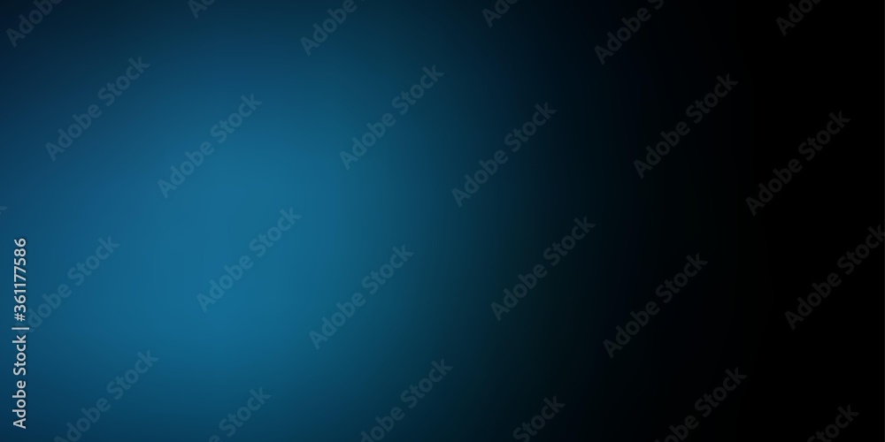 Dark BLUE vector blurred template. New colorful illustration in blur style with gradient. Sample for your web designers.