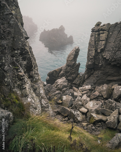 Cliffs by the seae photo