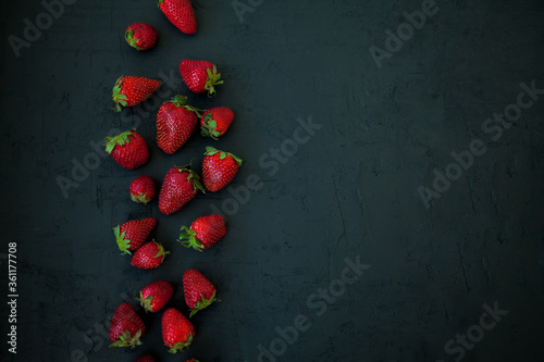 Juicy strawberries