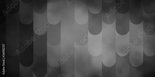 Light Gray vector pattern with lines. Repeated lines on abstract background with gradient. Best design for your posters, banners.