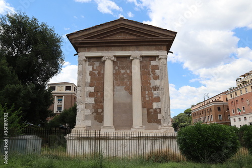 Old Roman Temple  in Italy