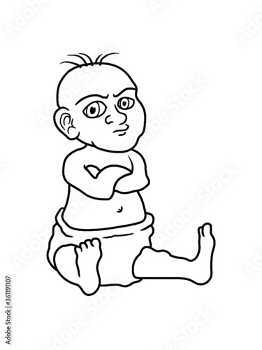 Clipart Beleidigtes Baby Design Schwanger Eltern Junge 