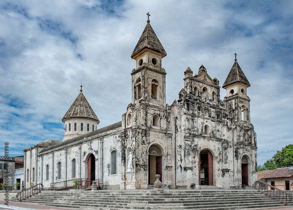 Guadalupe Church in Granada, Nicaragua