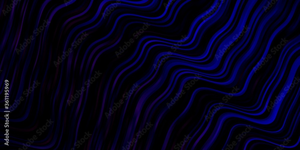 Dark Pink, Blue vector backdrop with curves. Bright illustration with gradient circular arcs. Best design for your ad, poster, banner. Dark Pink, Blue vector backdrop with curves. Bright illustration with gradient circular arcs. Best design for your ad, poster, banner.