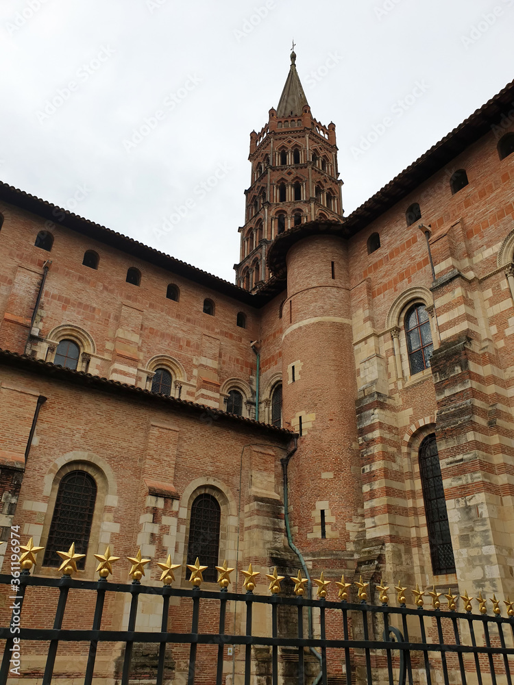 Basilique Saint Sernin à Toulouse (France)